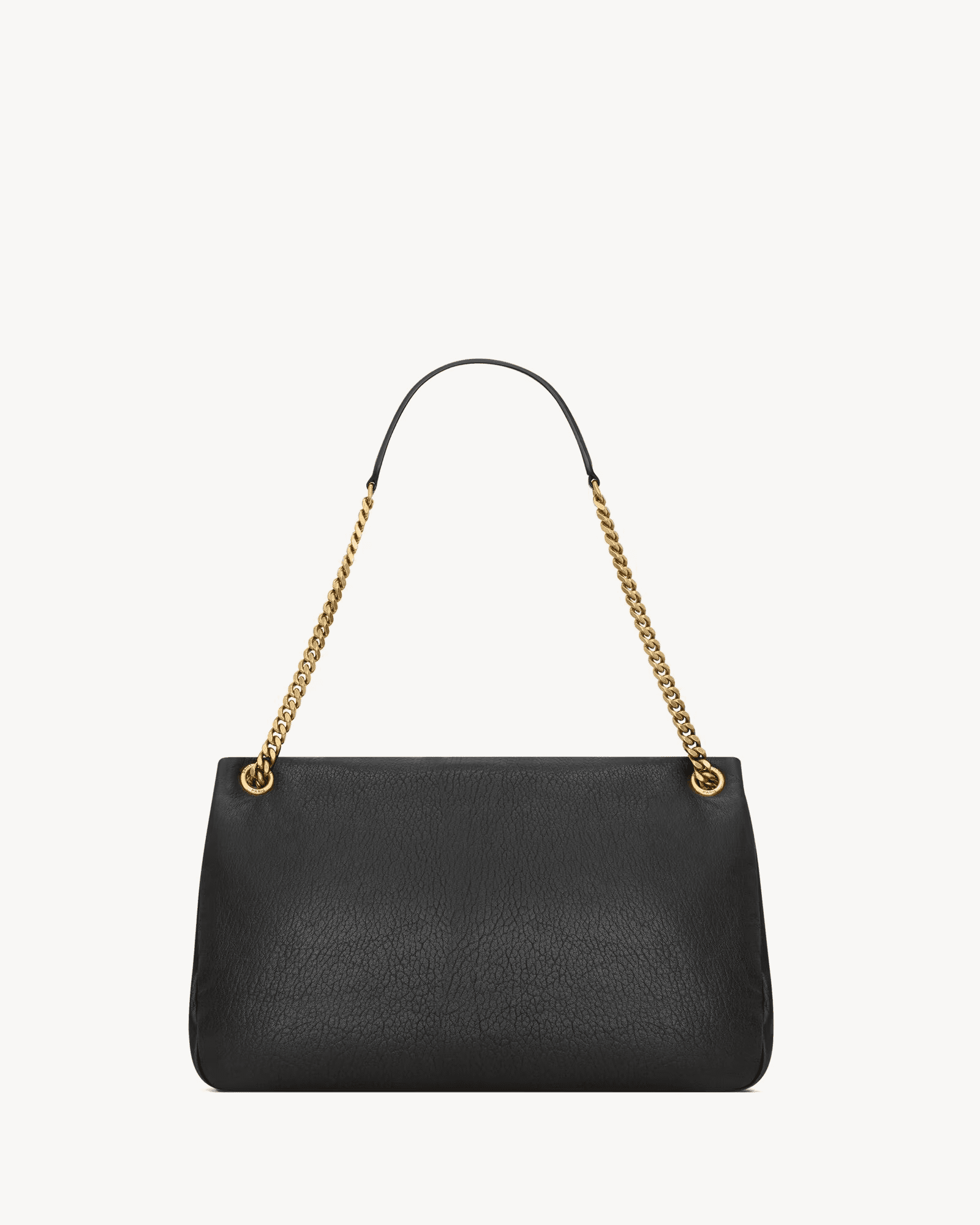 Saint Laurent Calypso large in grained lambskin