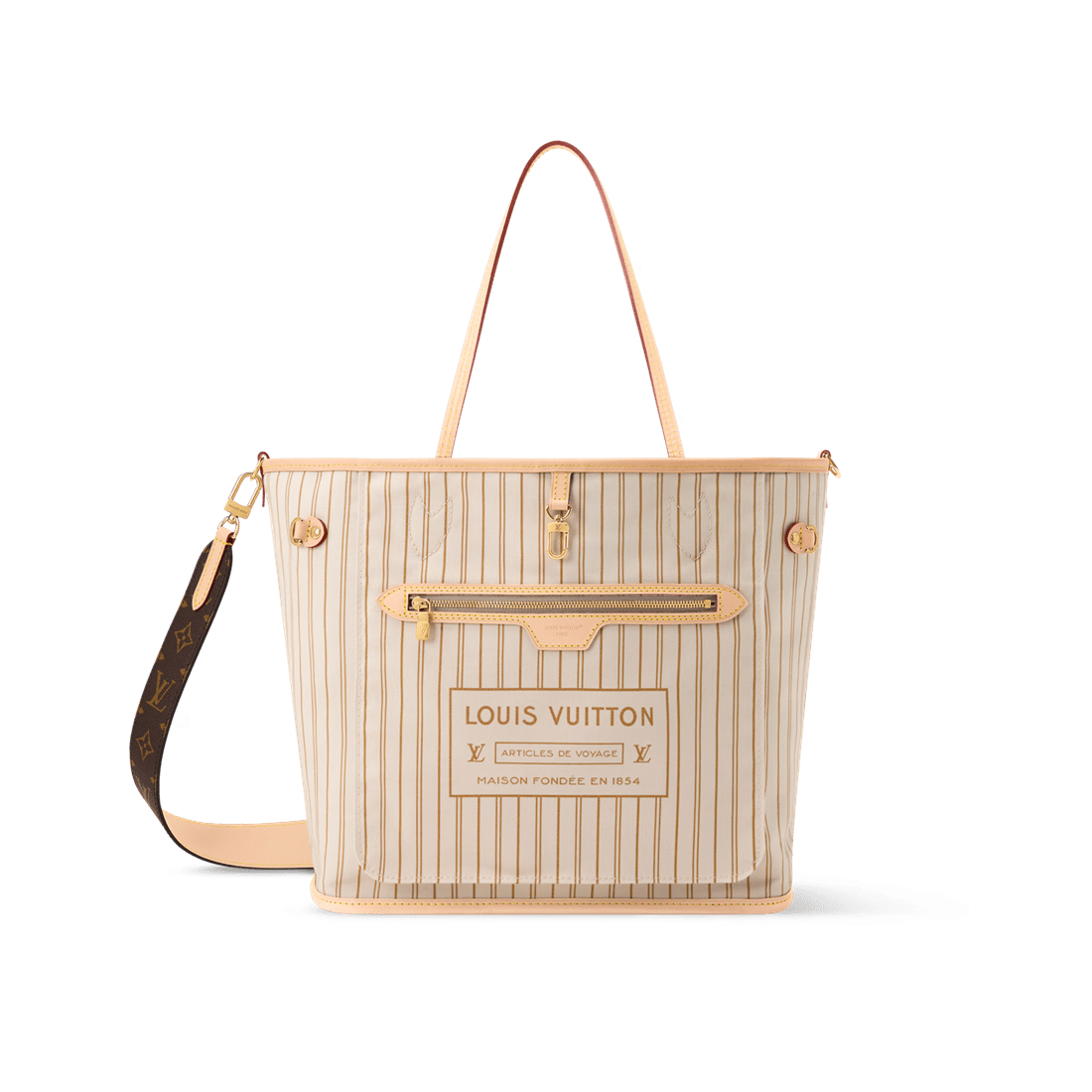 Louis Vuitton M28407 Neverfull Bandoulière Inside Out MM