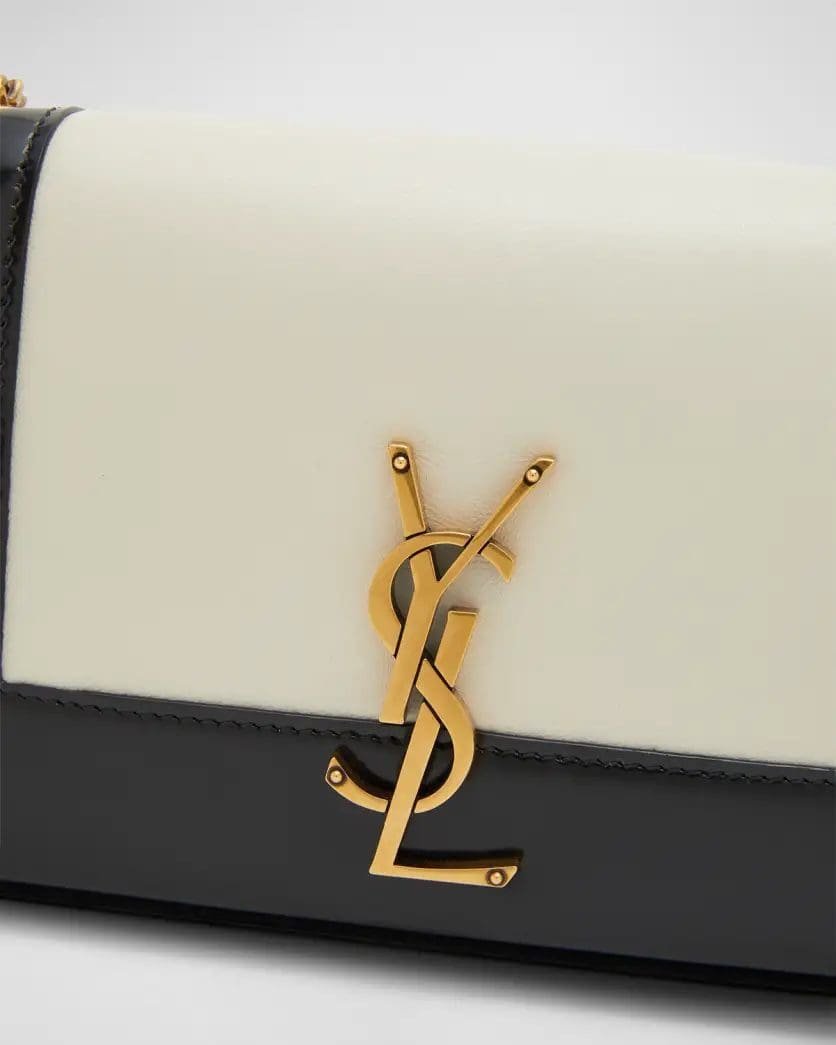 Saint Laurent Kate Small YSL Crossbody Bag in Smooth Leather