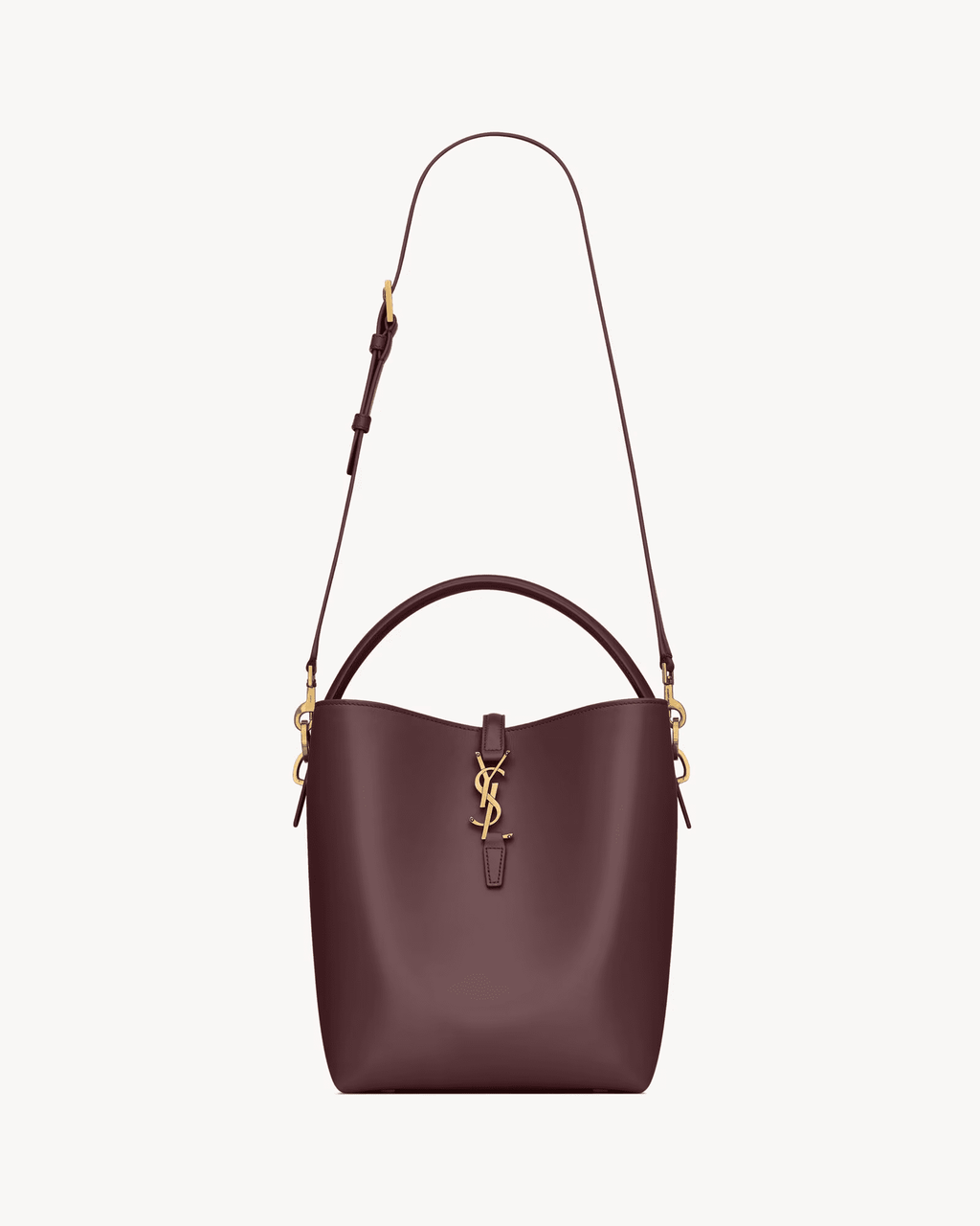 SAINT LAURENT LE 37 IN SHINY LEATHER