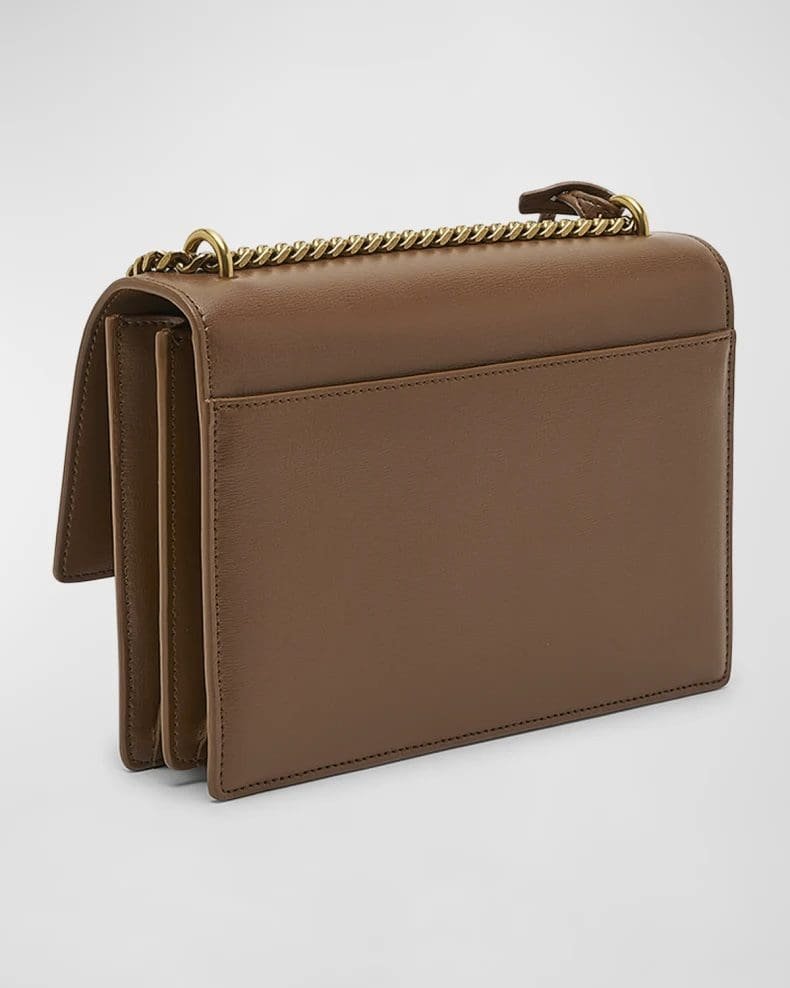 Saint Laurent Sunset Medium YSL Crossbody Bag in Smooth Leather