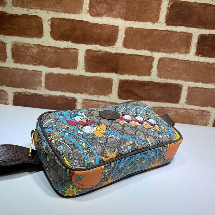 GUCCI Disney x Gucci Donald Duck Print Belt Bag