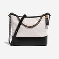 Chanel Gabrielle Large Calf Black / White
