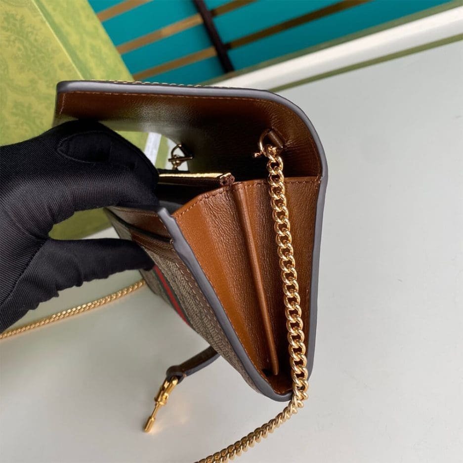 GUCCI Jackie 1961 chain wallet