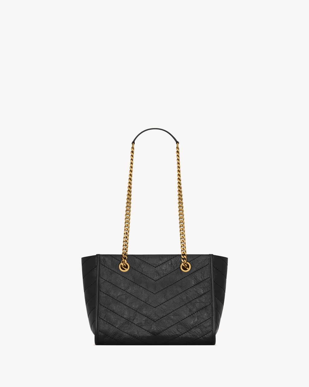Saint Laurent NIKI small shopping in vintage leather