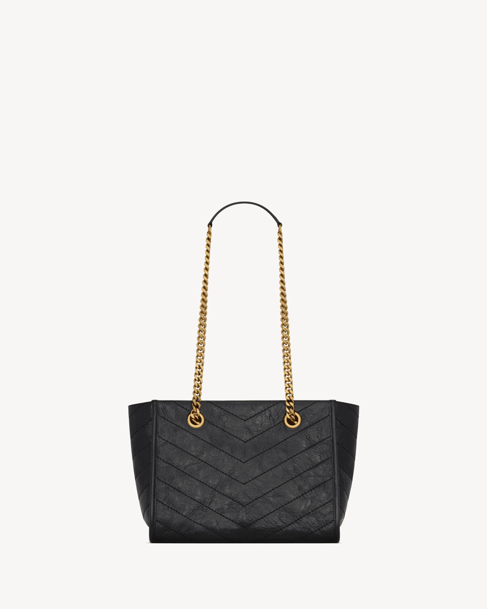 Saint Laurent NIKI small shopping in vintage leather