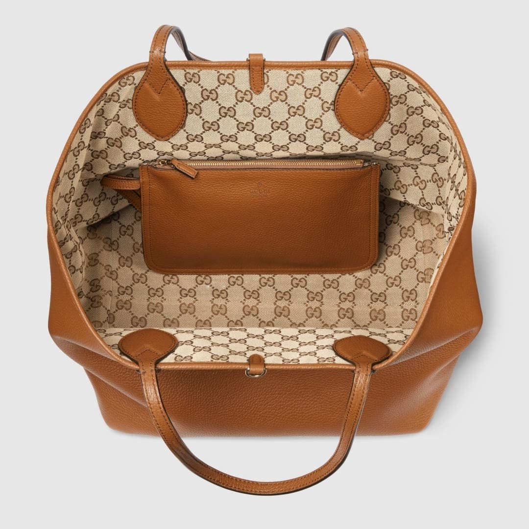 GUCCI TOTISSIMA LARGE REVERSIBLE TOTE BAG