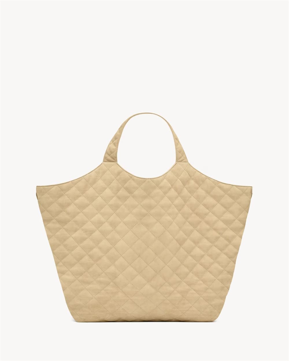 Saint Laurent Nubuck Suede Quilted Maxi Icare Shopping