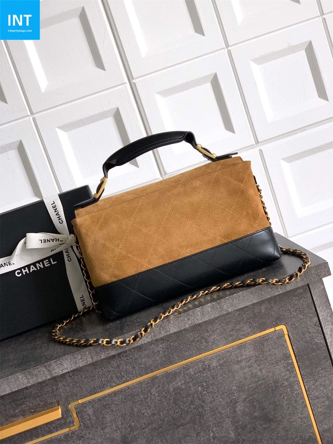 Chanel Large Flap Bag with Top Handle