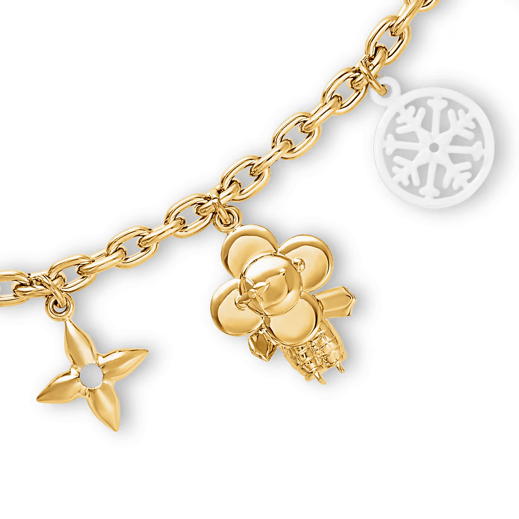 Louis Vuitton M01440 Vivienne Ice Skate Chain Bag Charm