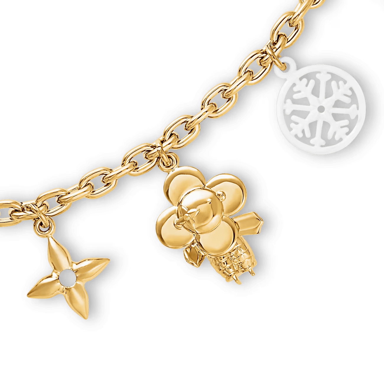 Louis Vuitton M01440 Vivienne Ice Skate Chain Bag Charm