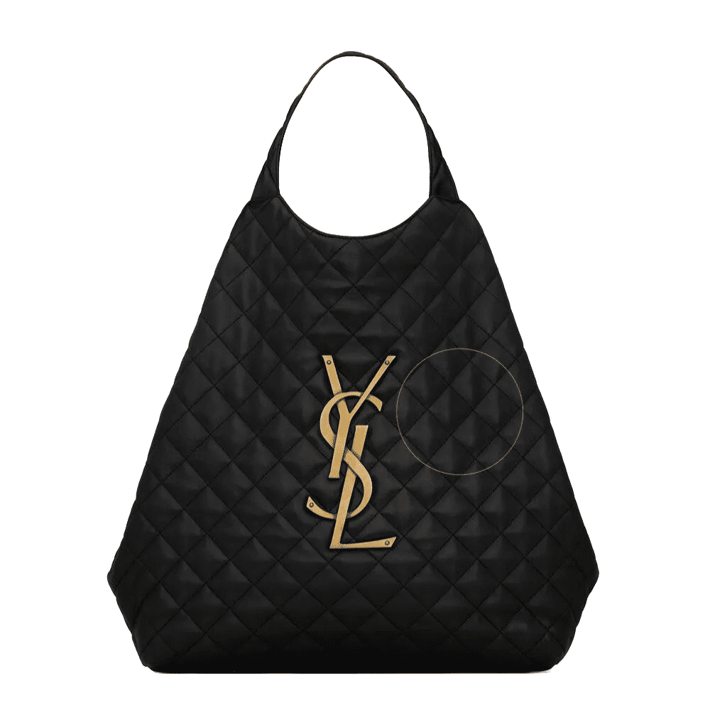 SAINT LAURENT ICARE MAXI SHOPPING BAG IN QUILTED LAMBSKIN