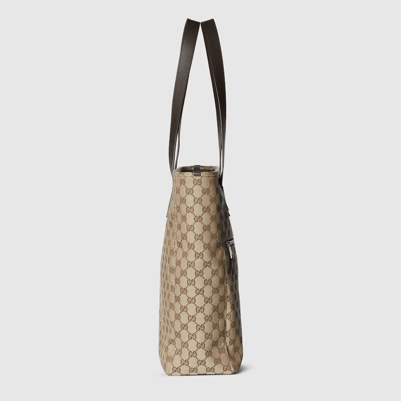 GUCCI CANVAS MEDIUM TOTE BAG