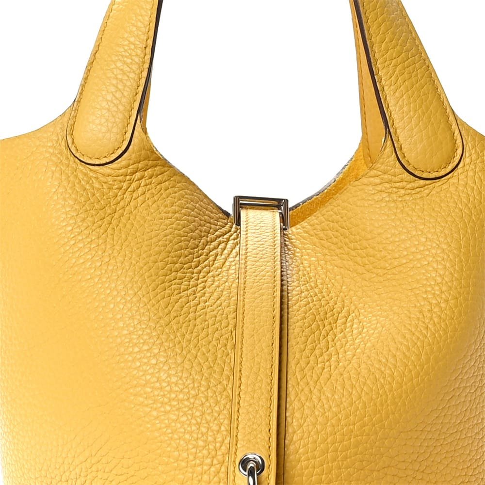 Hermès Picotin Lock 18 Sun Clemence Palladium Hardware