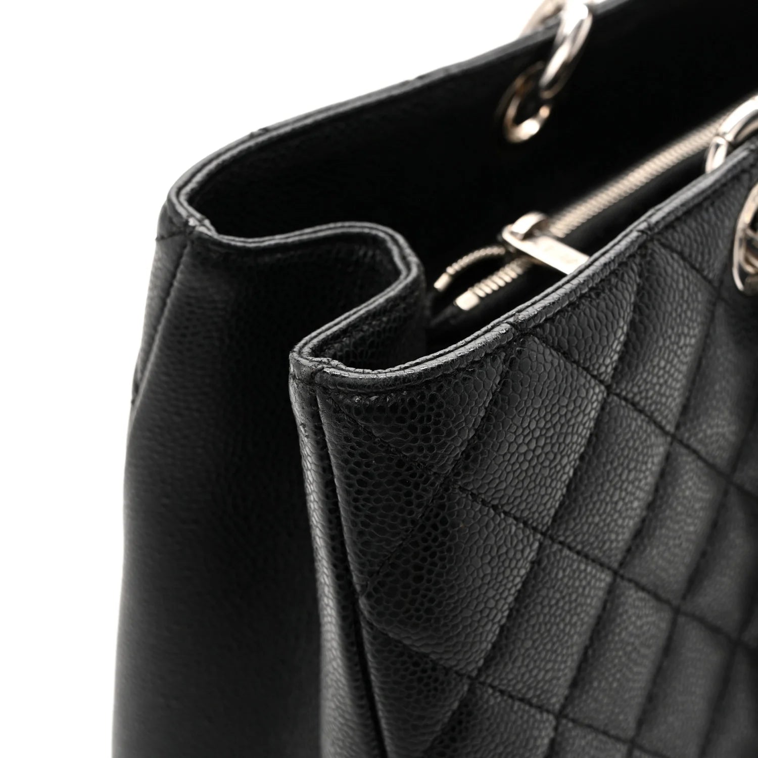 Chanel Grand Shopping Tote Black Caviar Leather