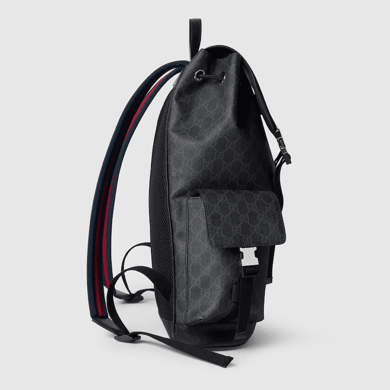 GUCCI BLACK LARGE BACKPACK