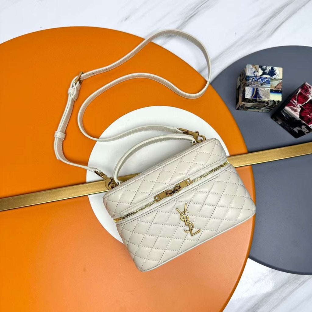 Saint Laurent GABY vanity bag in lambskin