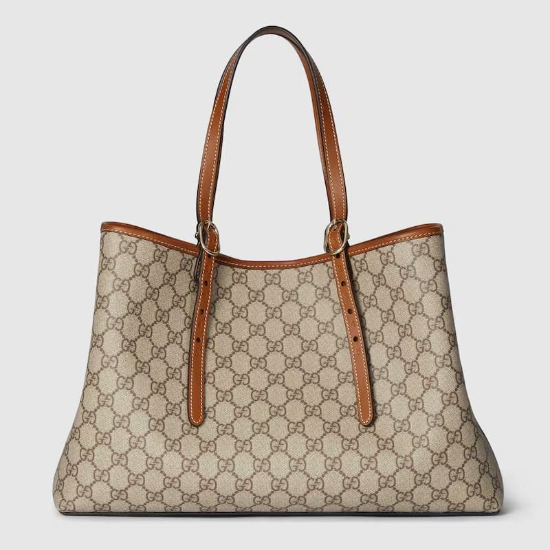 GUCCI EMBLEM LARGE TOTE BAG
