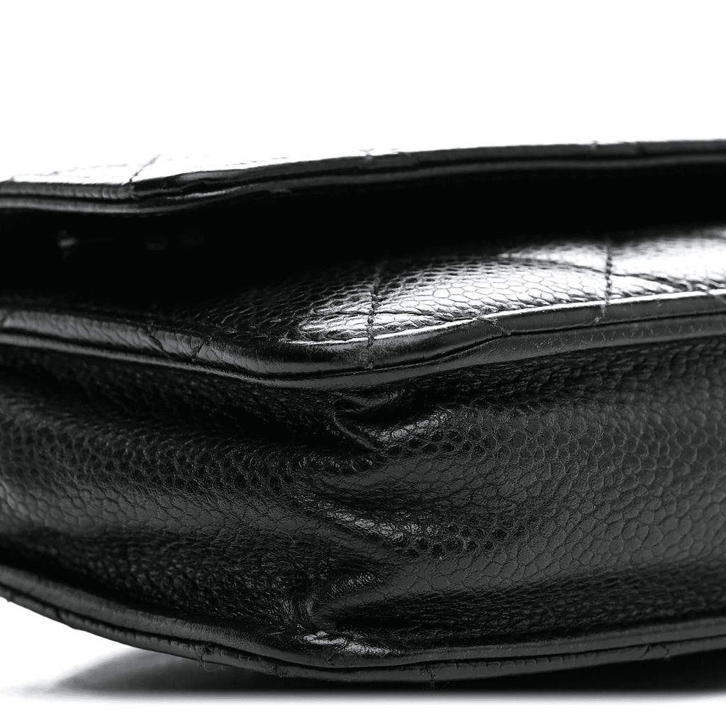 Chanel Wallet On Chain WOC Caviar