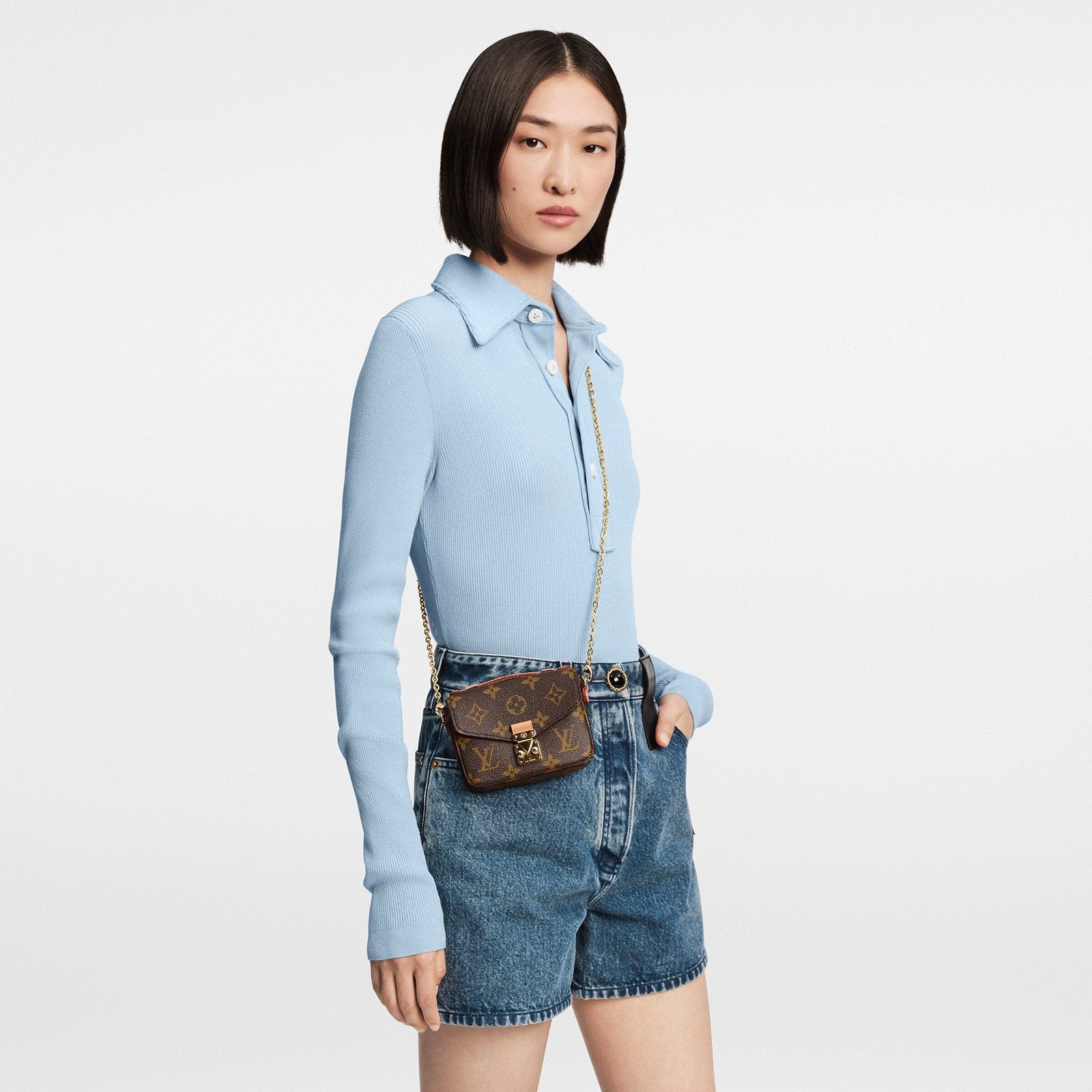 Louis Vuitton M81267 MICRO MÉTIS chain bag