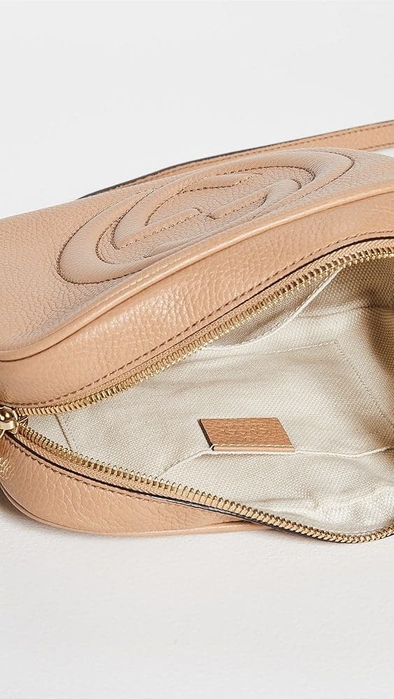 GUCCI SOHO SMALL LEATHER DISCO BAG