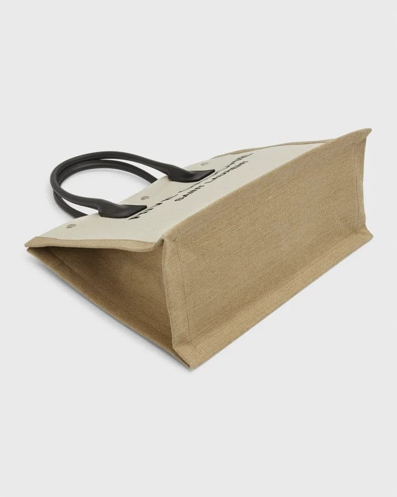 Saint Laurent Rive Gauche Small Tote in Canvas