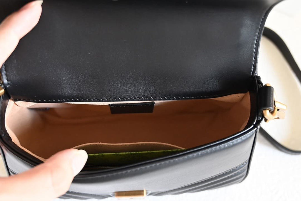 GUCCI MARMONT MINI TOP HANDLE BAG