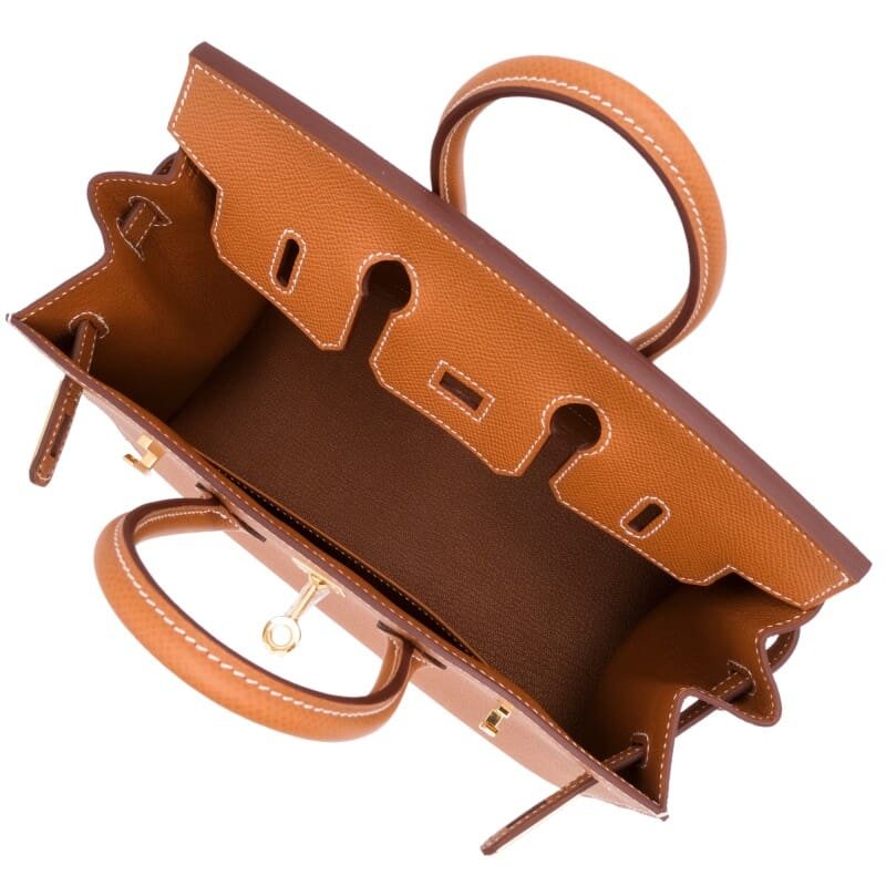 Hermès Gold Epsom Birkin 25 Sellier Gold Hardware