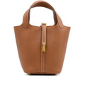 Hermès Gold Clemence Picotin Lock 18 Gold Hardware