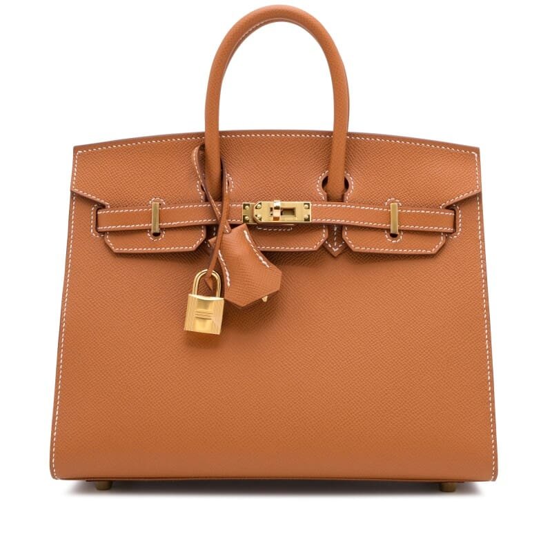 Hermès Gold Epsom Birkin 25 Sellier Gold Hardware