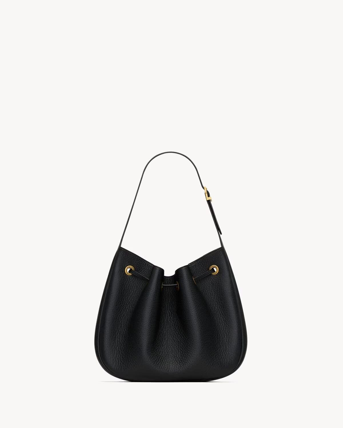 Saint Laurent PARIS VII small hobo in grained leather