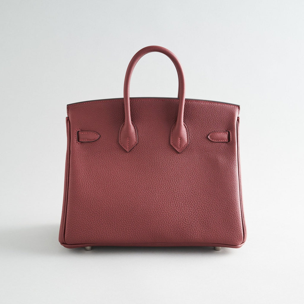 Hermès Birkin 25 Togo Rouge H Pallidum Hardware