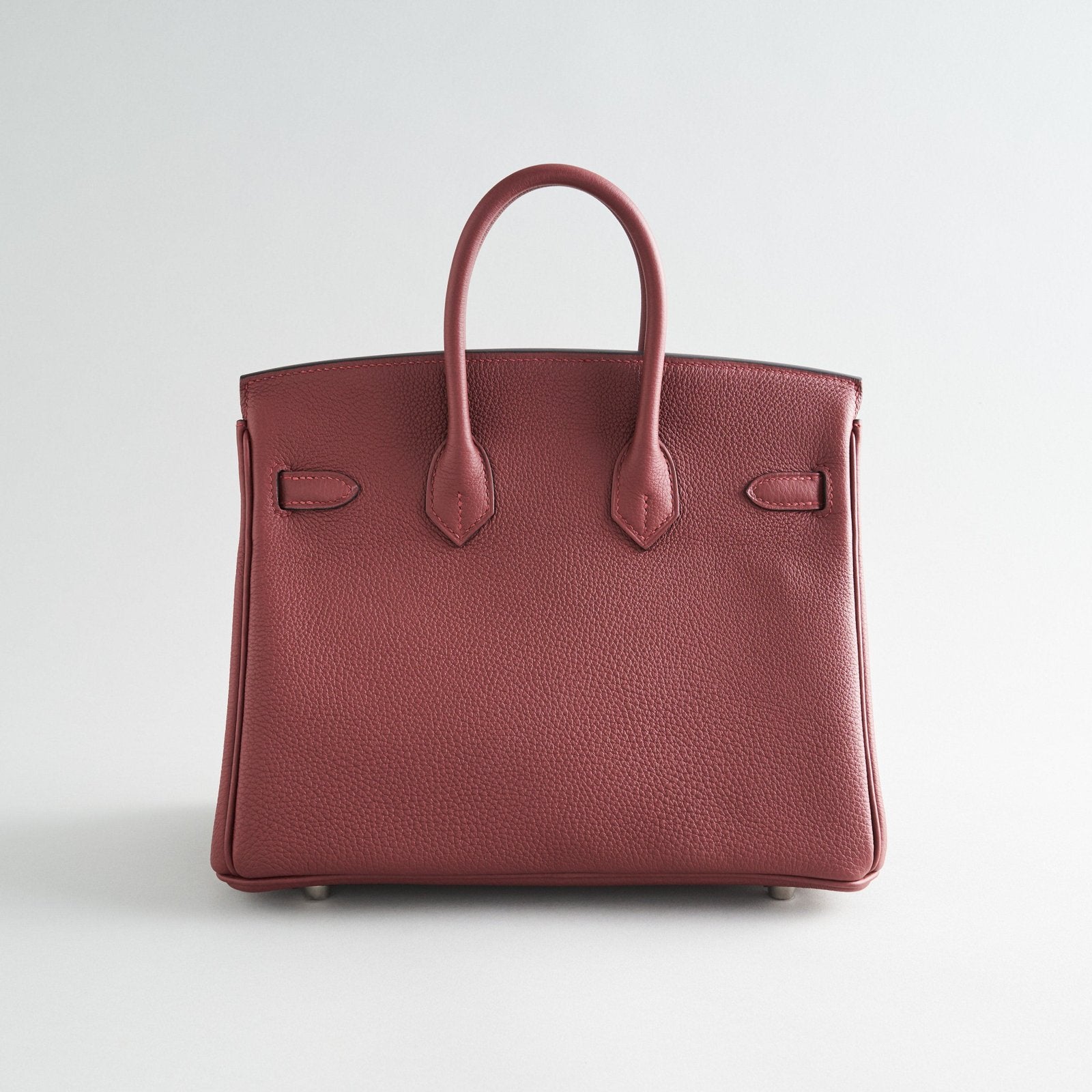 Hermès Birkin 25 Togo Rouge H Pallidum Hardware