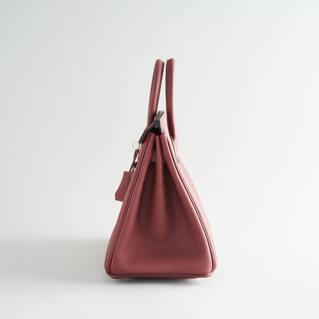 Hermès Birkin 25 Togo Rouge H Pallidum Hardware