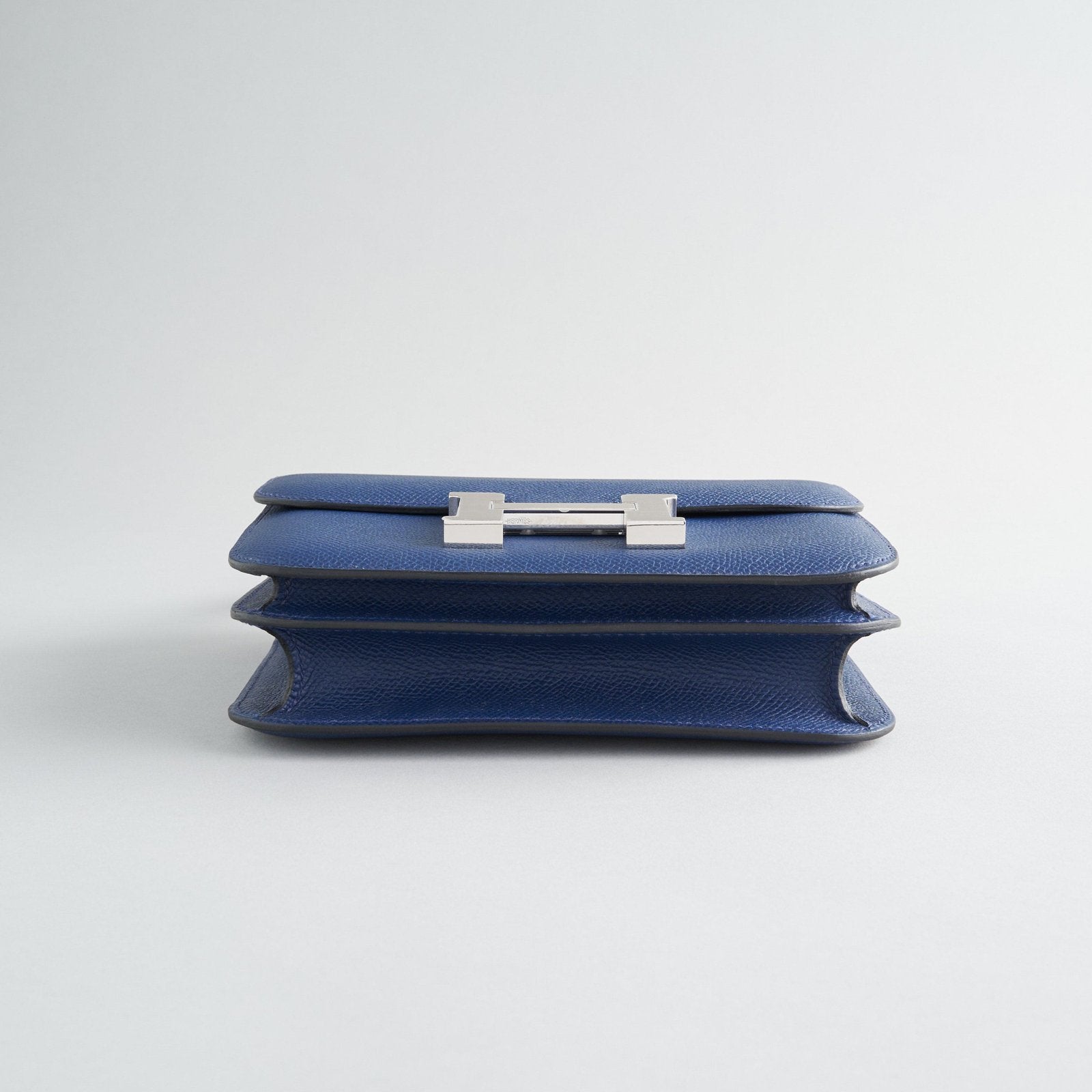 Hermès Constance 18 Epsom Blue Navy Palladium Hardware