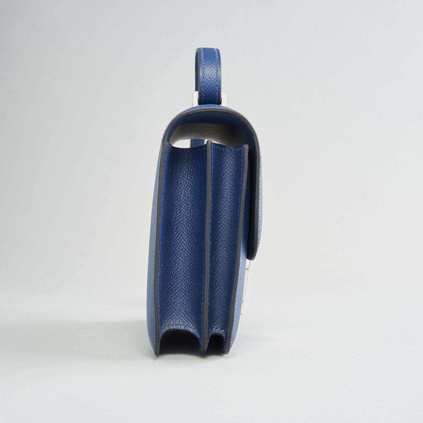 Hermès Constance 18 Epsom Blue Navy Palladium Hardware