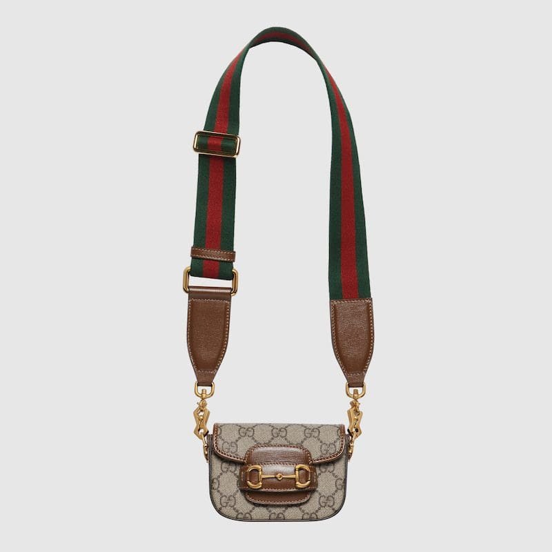 GUCCI HORSEBIT 1955 STRAP WALLET