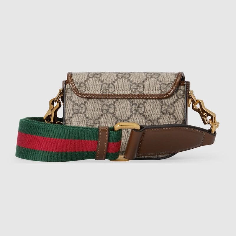 GUCCI HORSEBIT 1955 STRAP WALLET