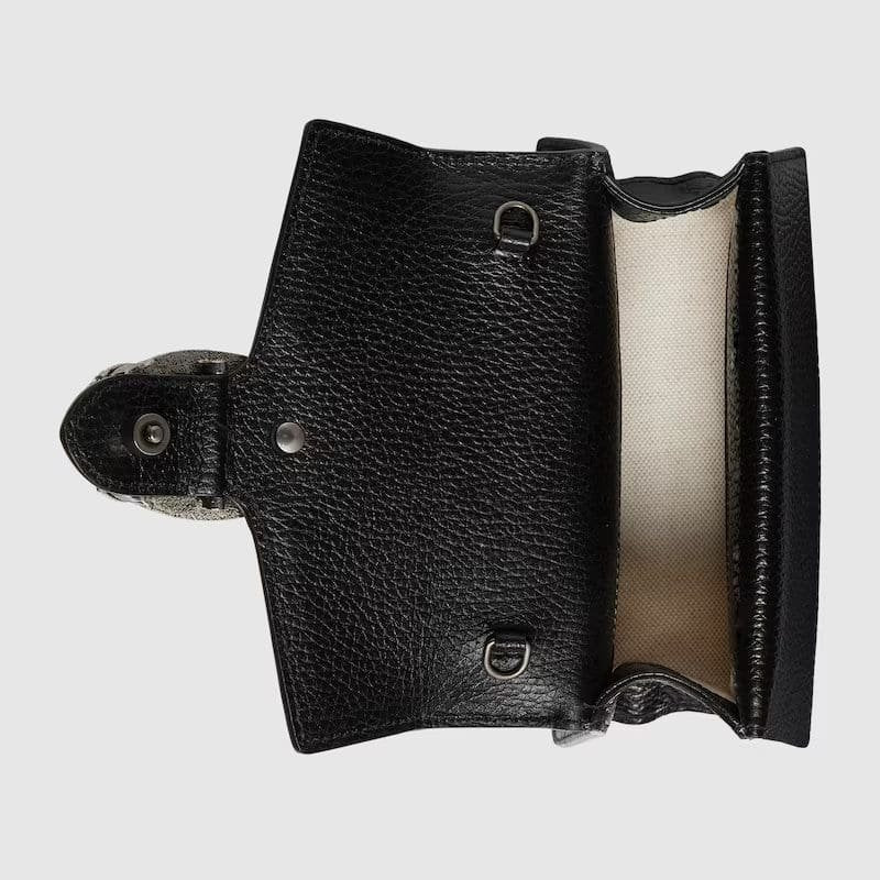 GUCCI DIONYSUS MINI TOP HANDLE BAG(black)
