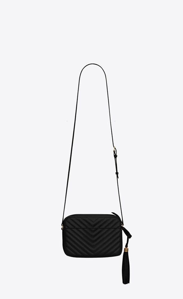 Saint Laurent lou quilted leather camera bag