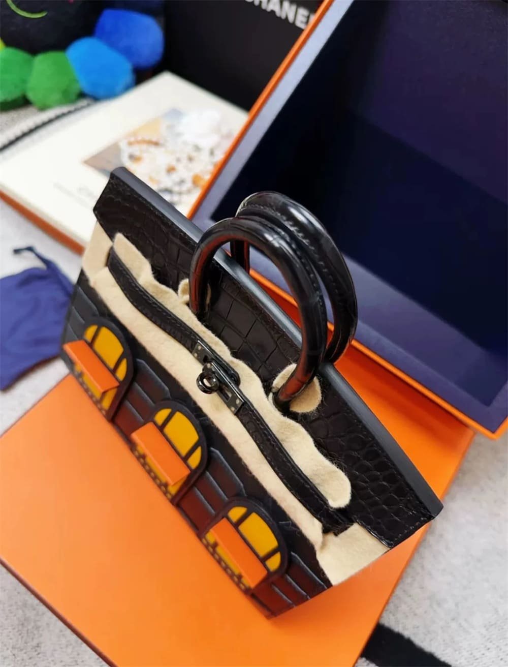 Hermès Sac Faubourg Birkin Sellier 20 Matte Alligator So Black Hardware