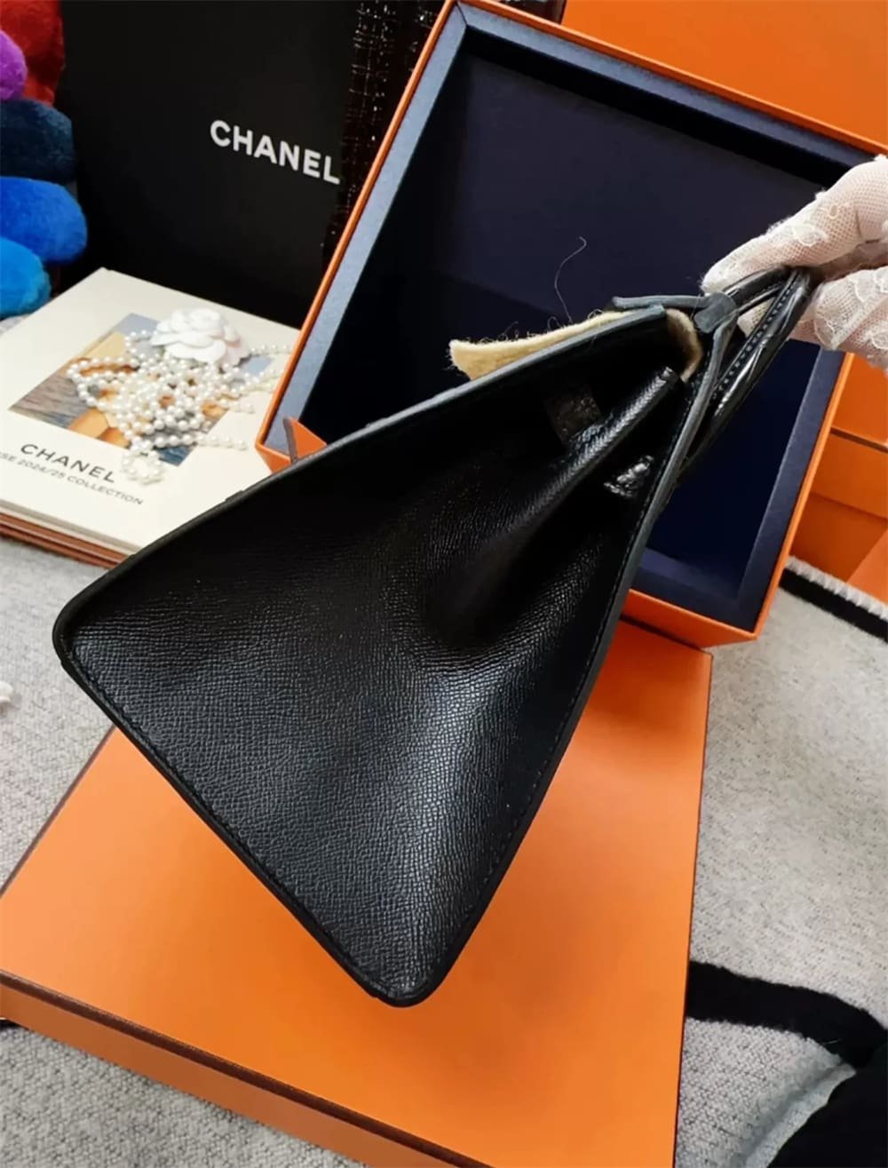 Hermès Sac Faubourg Birkin Sellier 20 Matte Alligator So Black Hardware