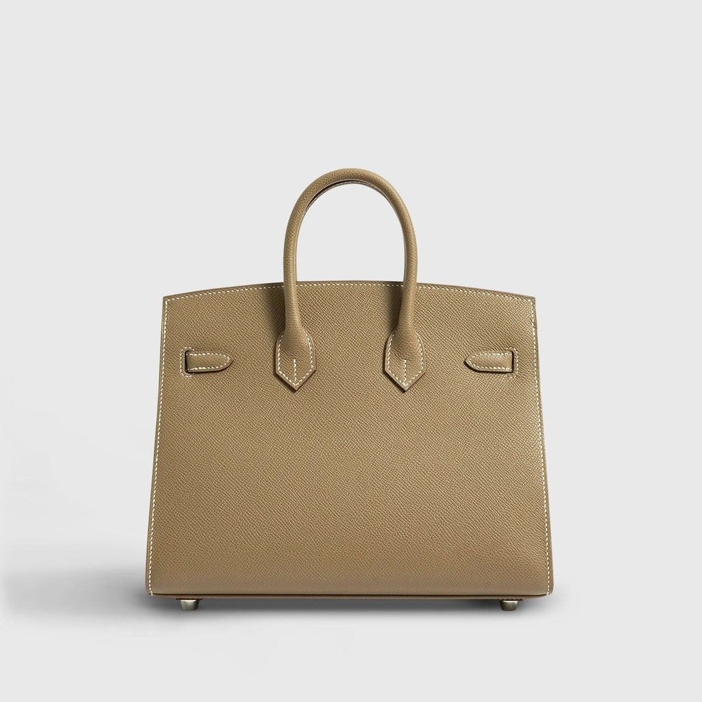 Hermès Birkin 25 Epsom Etoupe Sellier Palladium Hardware
