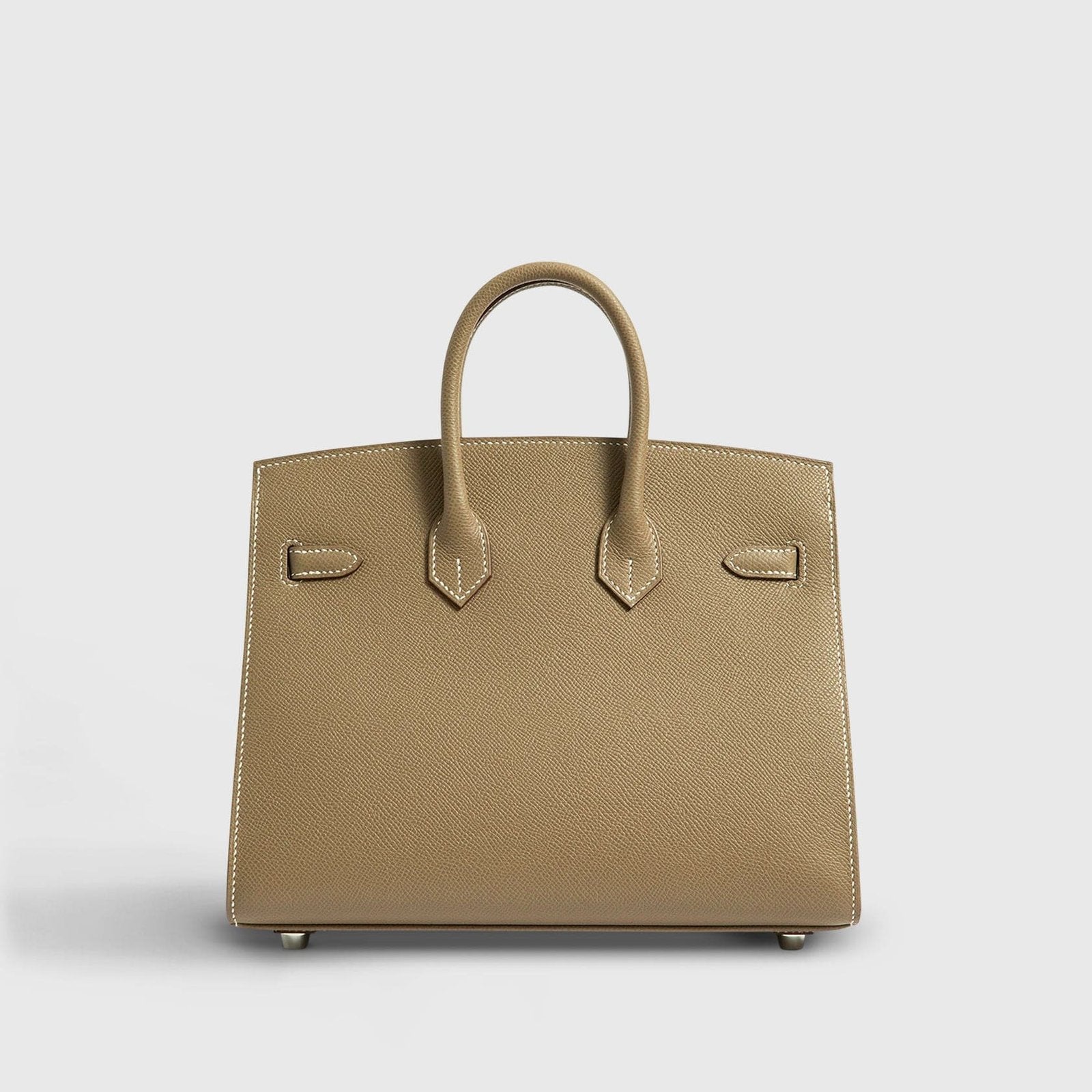 Hermès Birkin 25 Epsom Etoupe Sellier Palladium Hardware