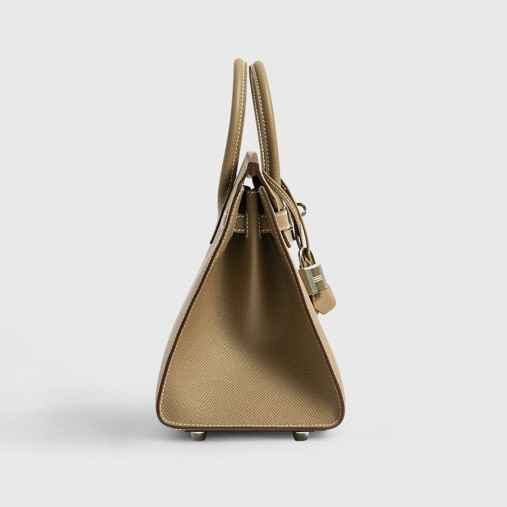 Hermès Birkin 25 Epsom Etoupe Sellier Palladium Hardware