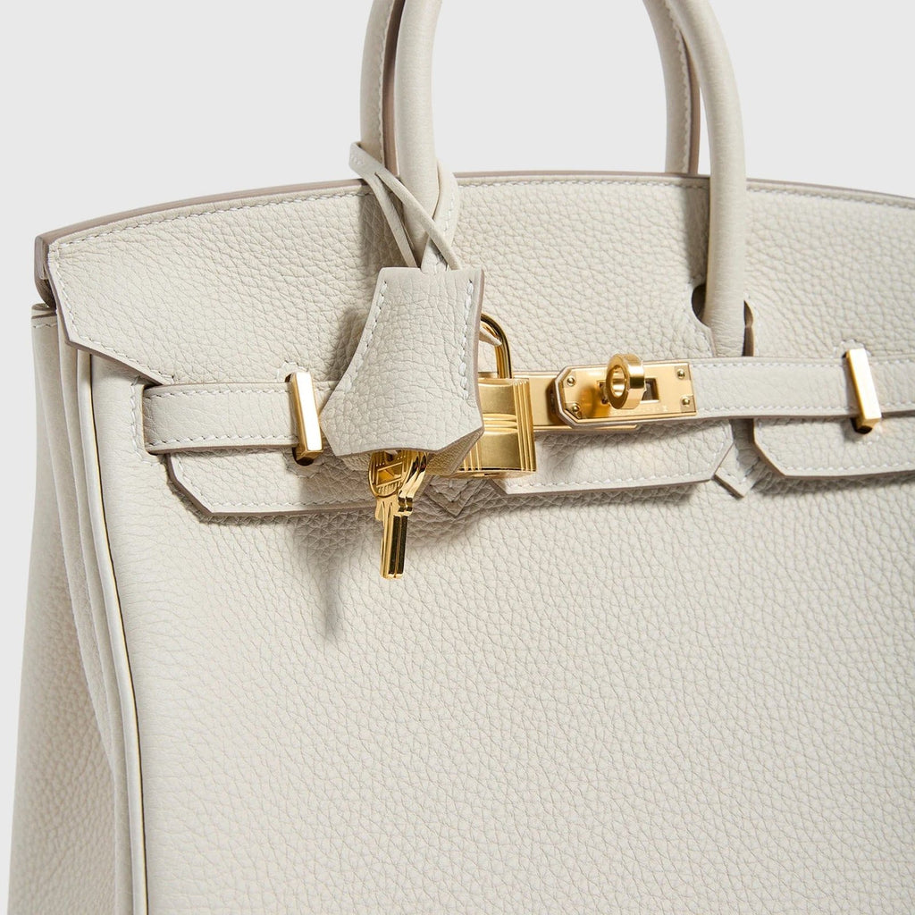 Hermès Birkin 25 Togo Craie Gold Hardware