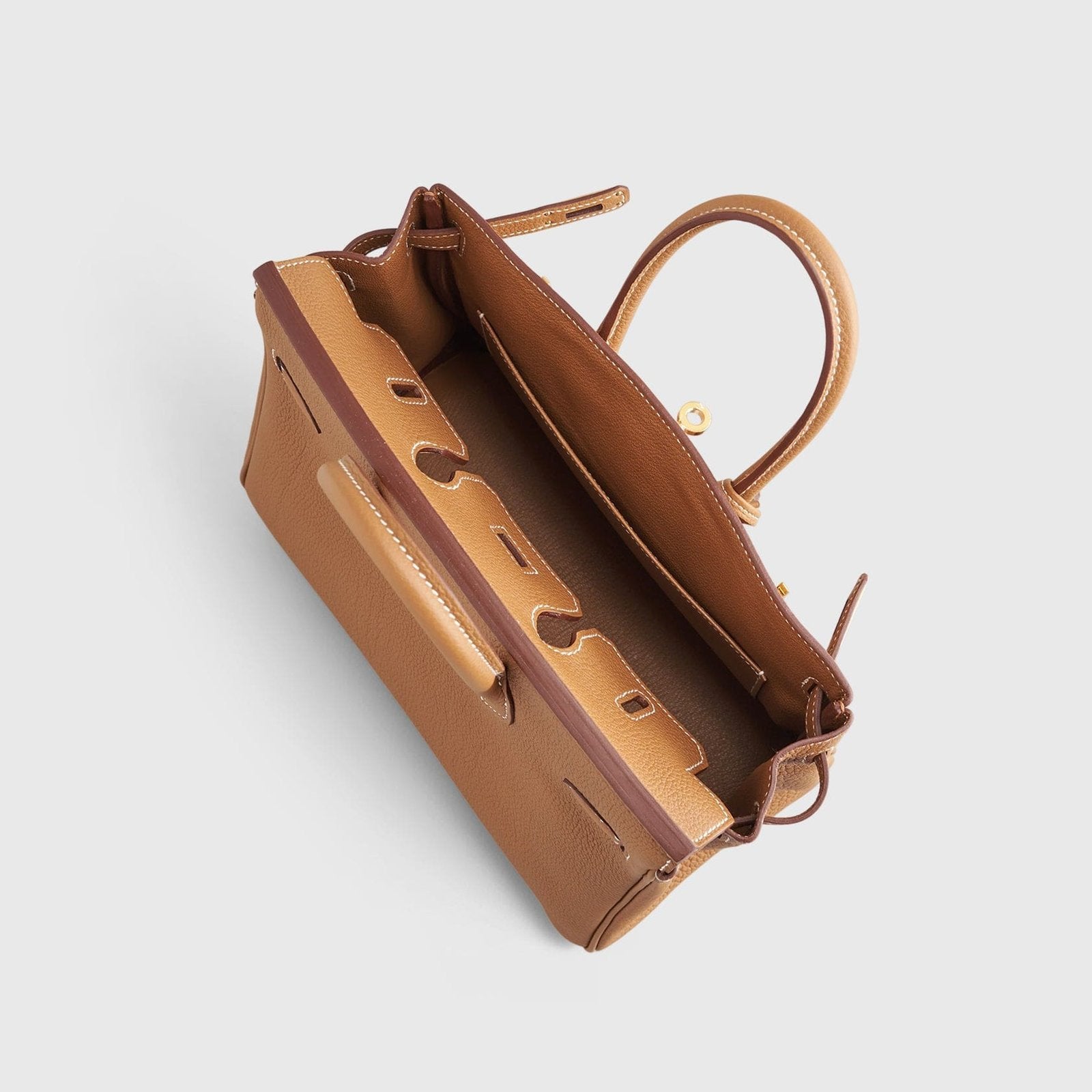 Hermès Birkin 25 Togo Gold Retourne Gold Hardware