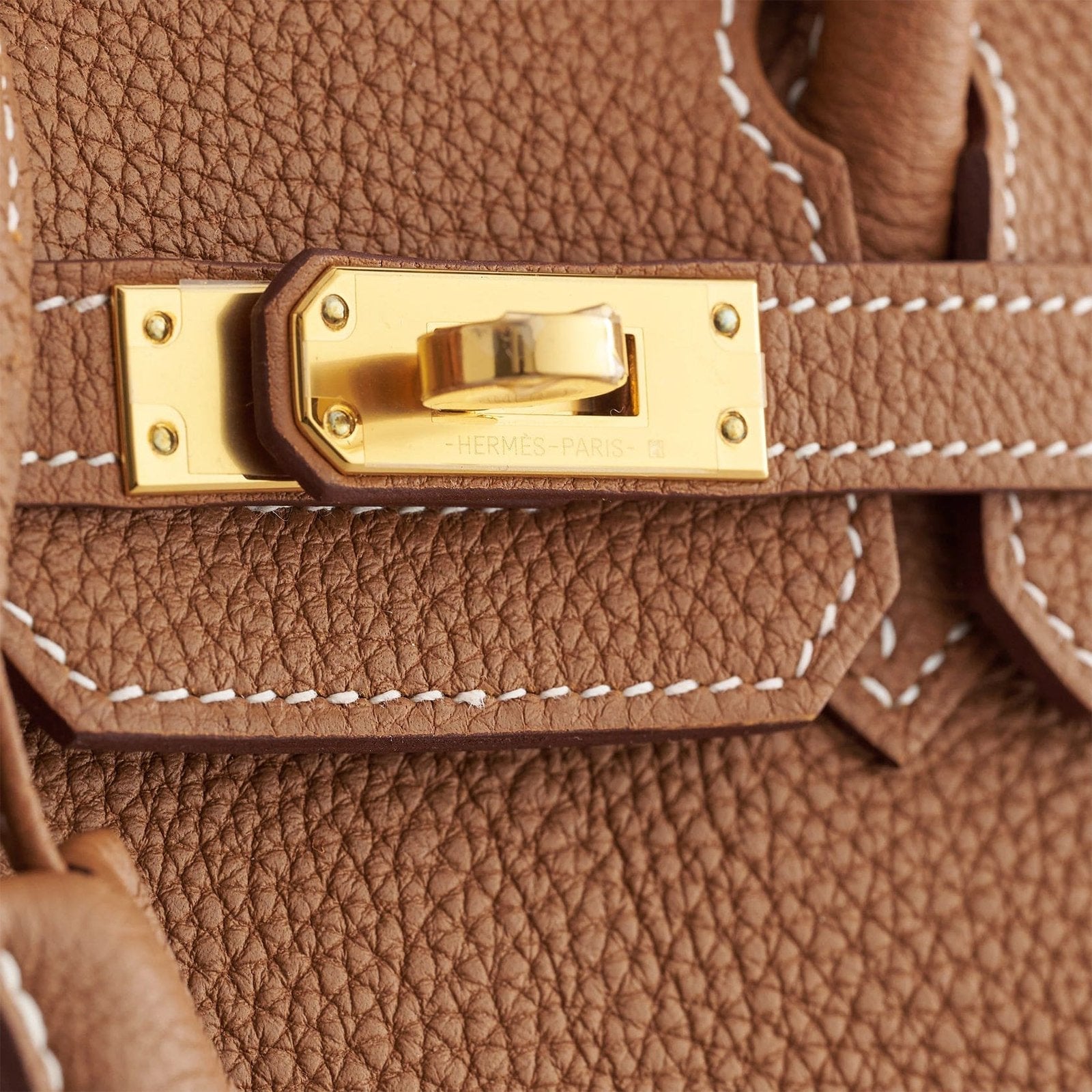 Hermès Birkin 25 Togo Gold Retourne Gold Hardware
