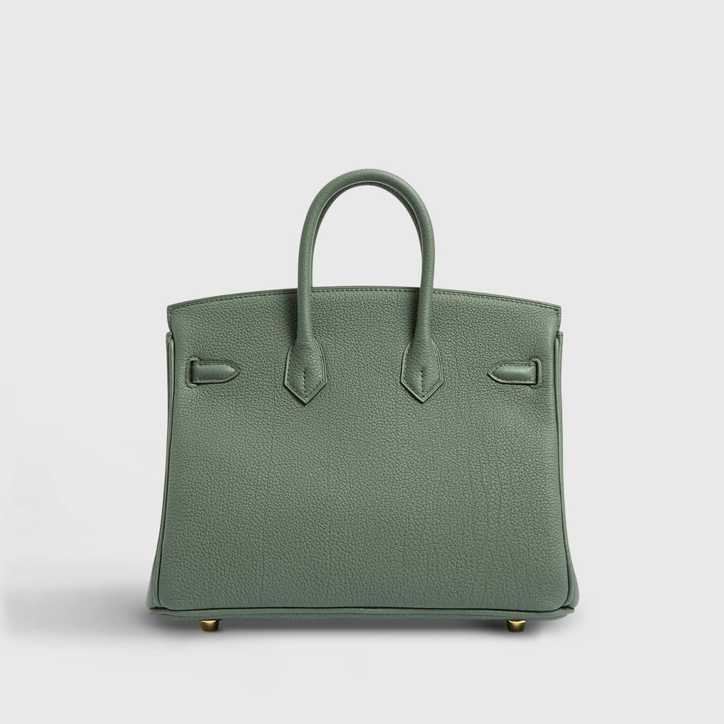 Hermès Birkin 25 Togo Vert Amande Gold Hardware Retourne