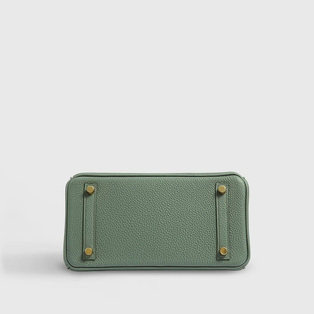 Hermès Birkin 25 Togo Vert Amande Gold Hardware Retourne